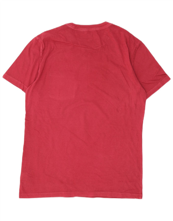 Gap Herren T-Shirt Top Small aus roter Baumwolle