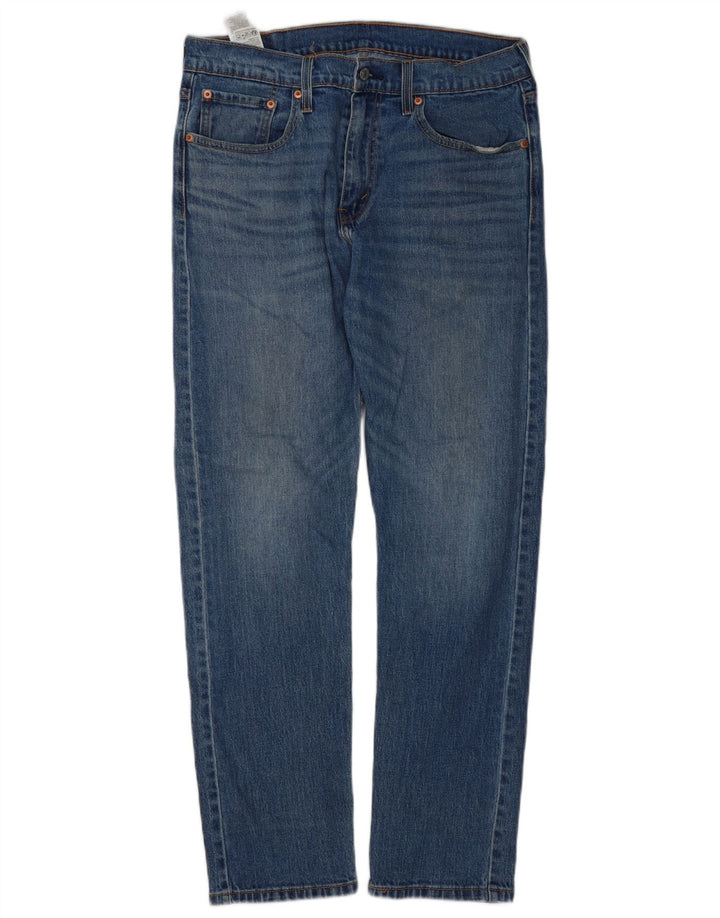 Levi's Herren 502 Tapered Jeans W32 L32 Blaue Baumwolle