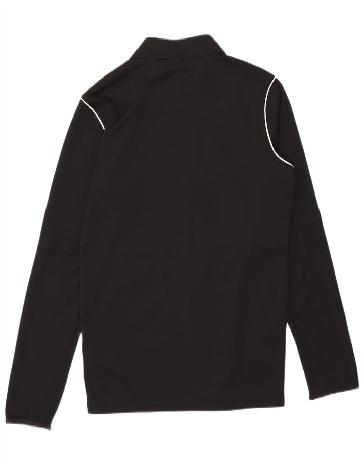 Nike Herren Dri Fit Loose Fit Trainingsanzug Top Jacke Small Schwarz Polyester
