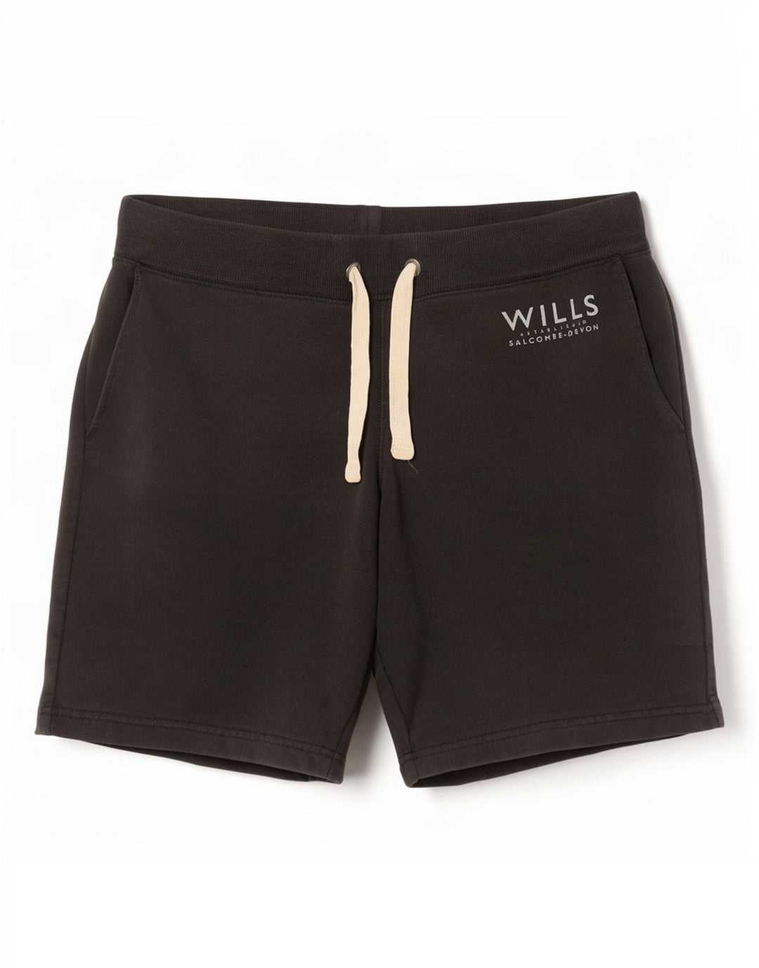 Jack Wills Herren-Sportshorts, Größe S, aus schwarzer Baumwolle
