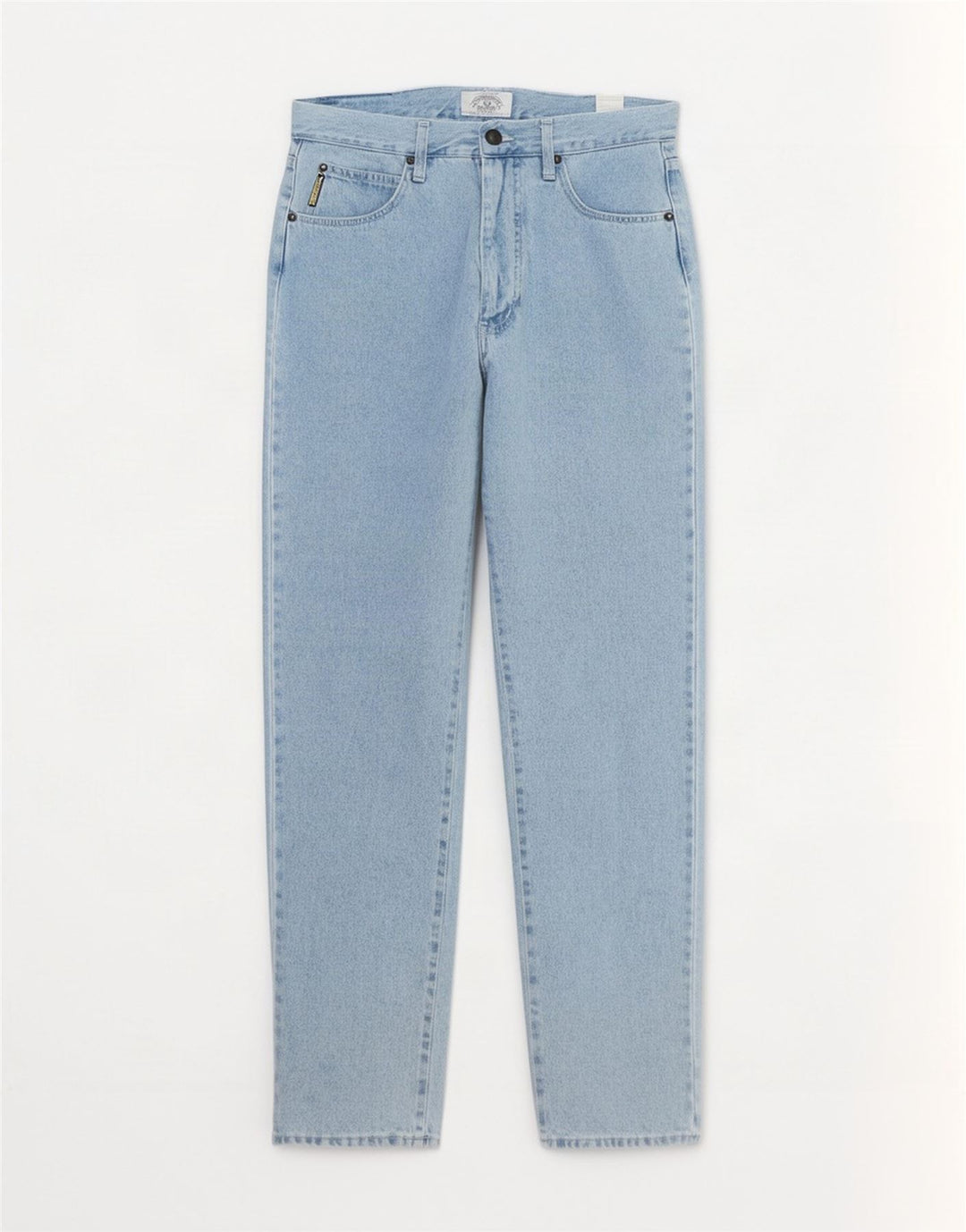 Armani Herren Straight Jeans W36 L34 Blaue Baumwolle