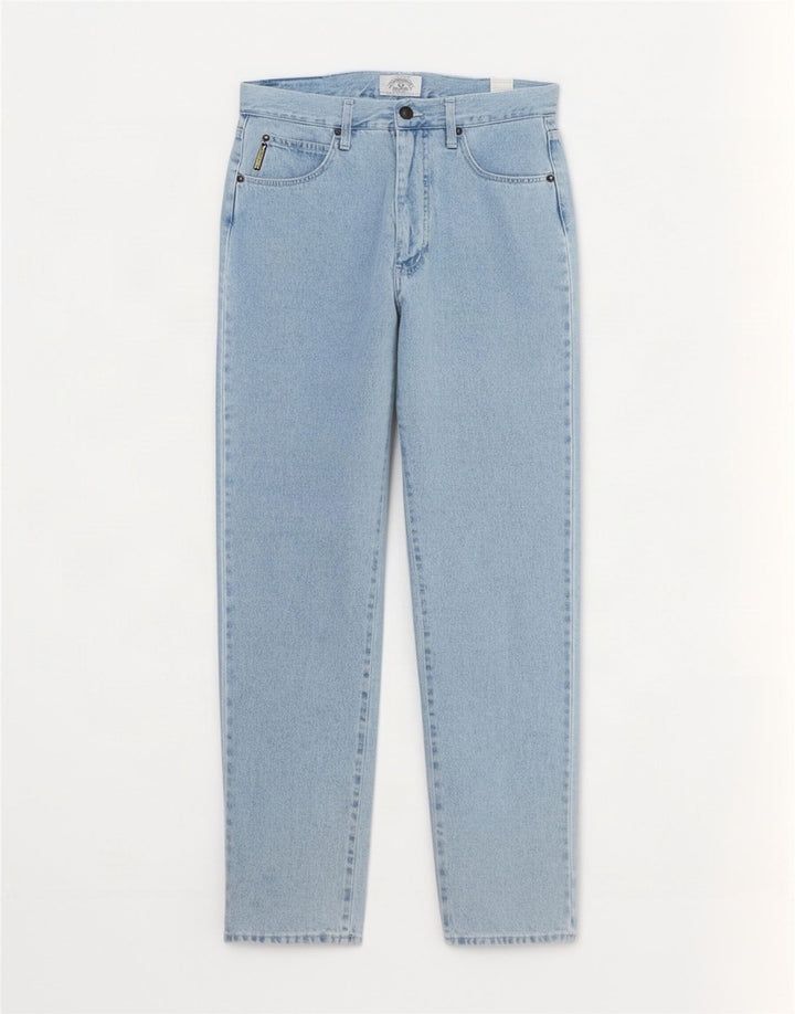 Armani Herren Straight Jeans W36 L34 Blaue Baumwolle