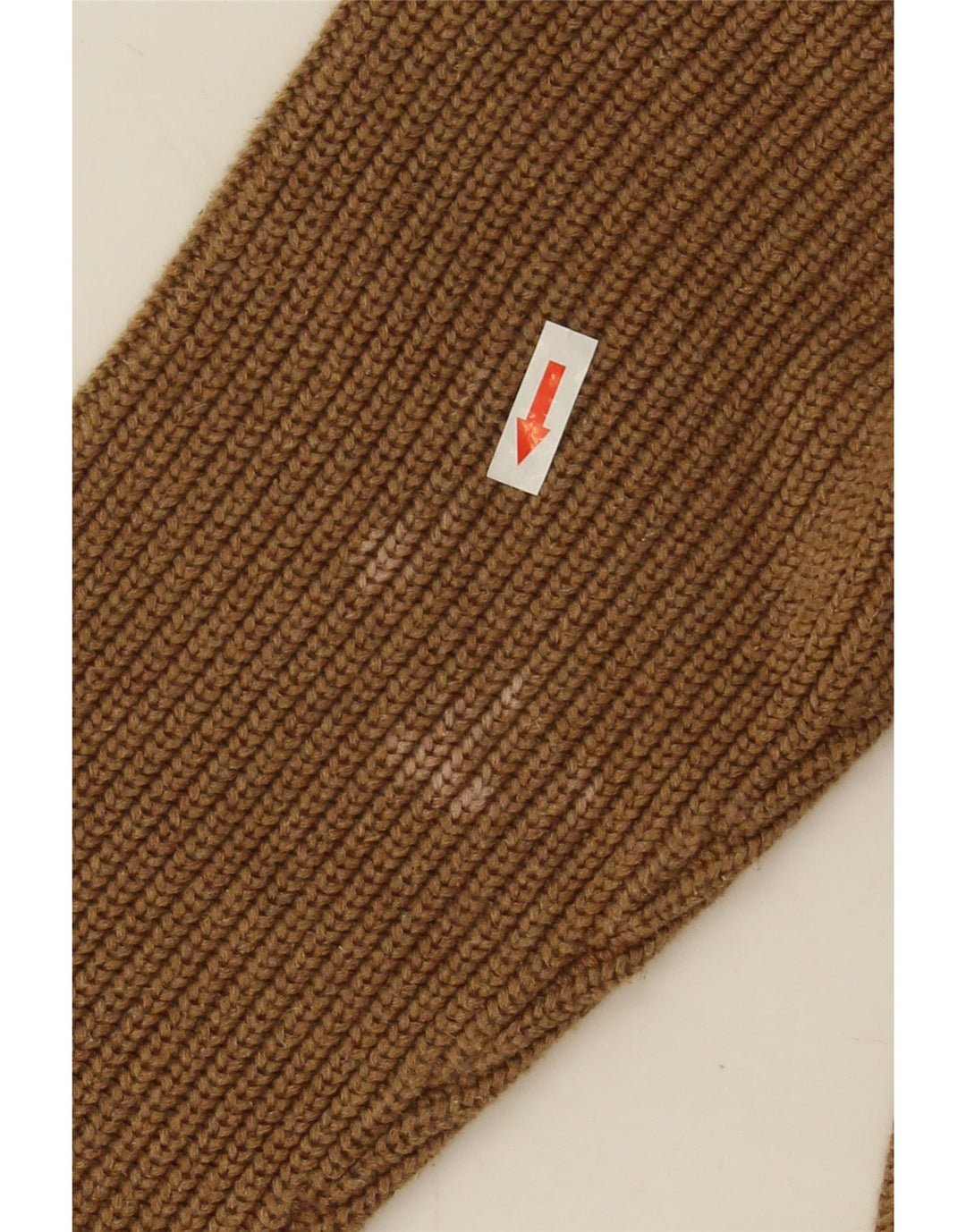Tommy Hilfiger Herren-Pullover mit U-Boot-Ausschnitt, mittelbraune Baumwolle