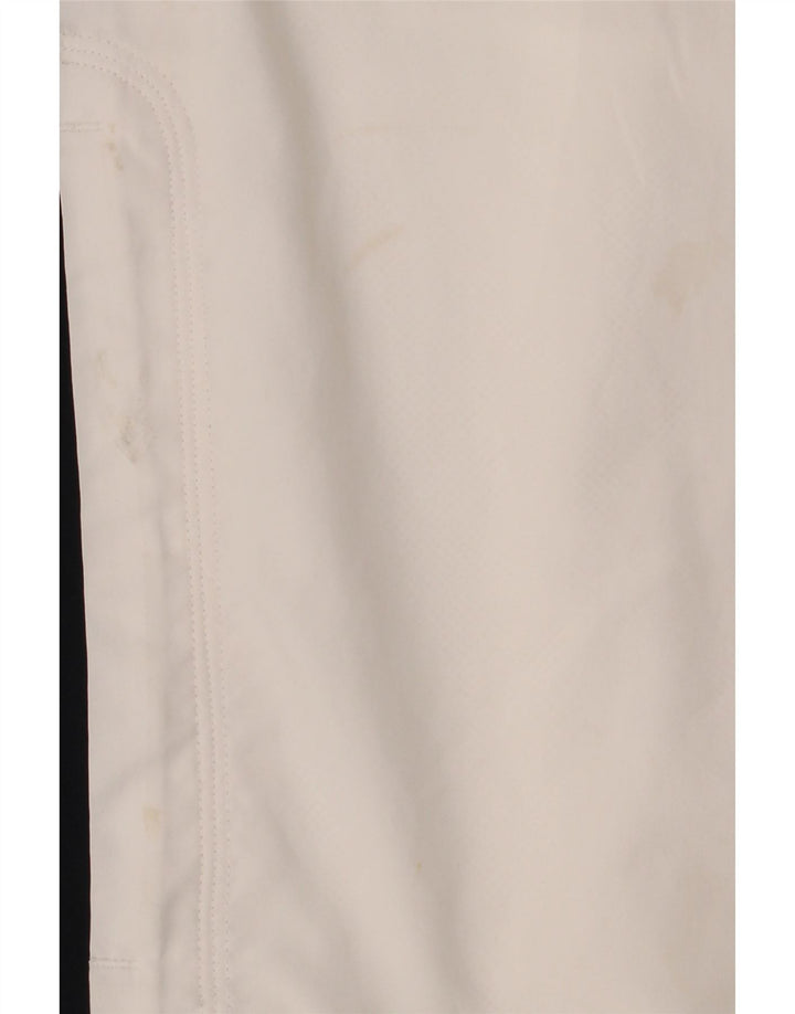 ADIDAS Herren Clima 365 Trainingsanzug-Top-Jacke, groß, weiß, Farbblock