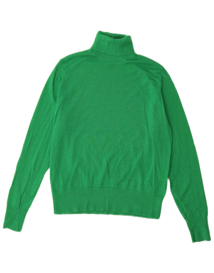 Marks & Spencer Damen Rollkragenpullover, Gr. 14, Grün