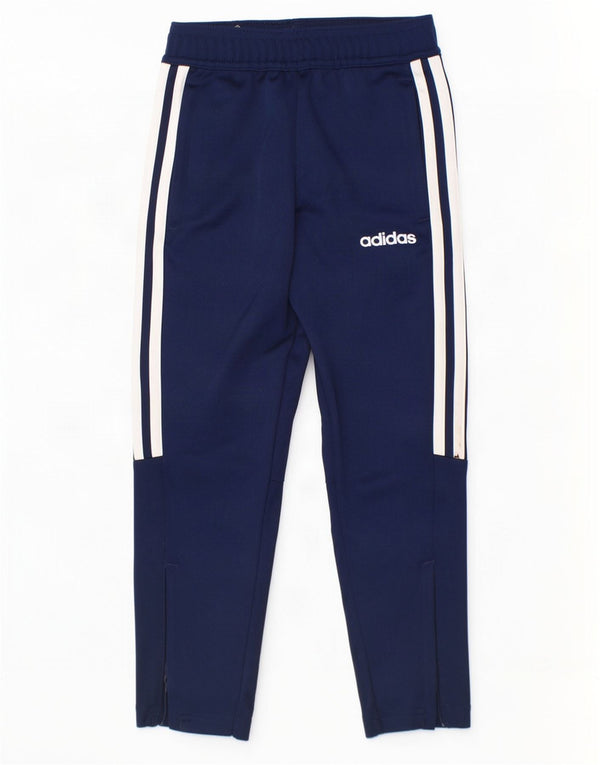 Adidas Climalite-Trainingshose für Jungen, 5–6 Jahre, marineblaues Polyester