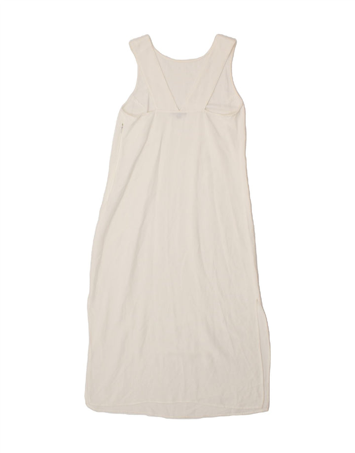 MASSIMO DUTTI Womens Sleeveless Maxi Dress EU 36 XS White Vintage Massimo Dutti and Second-Hand Massimo Dutti from Messina Hembry 