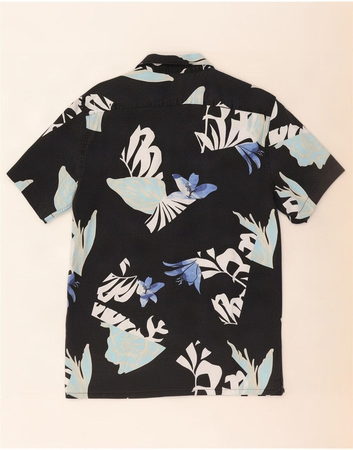 Levi's Herren Relaxed Kurzarmhemd Small Black Floral Lycra