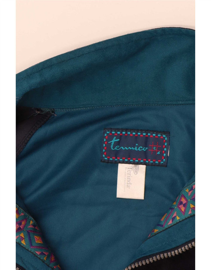 Terinda Herren-Trainingsanzug-Oberteil aus Fleece-Pullover, groß, mehrfarbig, Farbblock