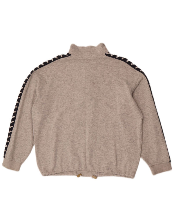Arena Damen-Sweatshirt in Übergröße mit Grafik, UK 18, XL, Grau, Farbblock
