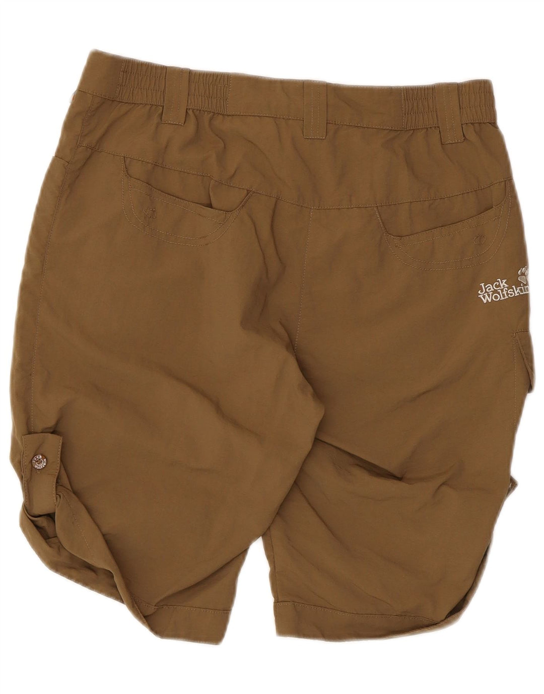 Jack Wolfskin Damen Cargo-Shorts UK 8/10 Small W30 Beige Polyamid