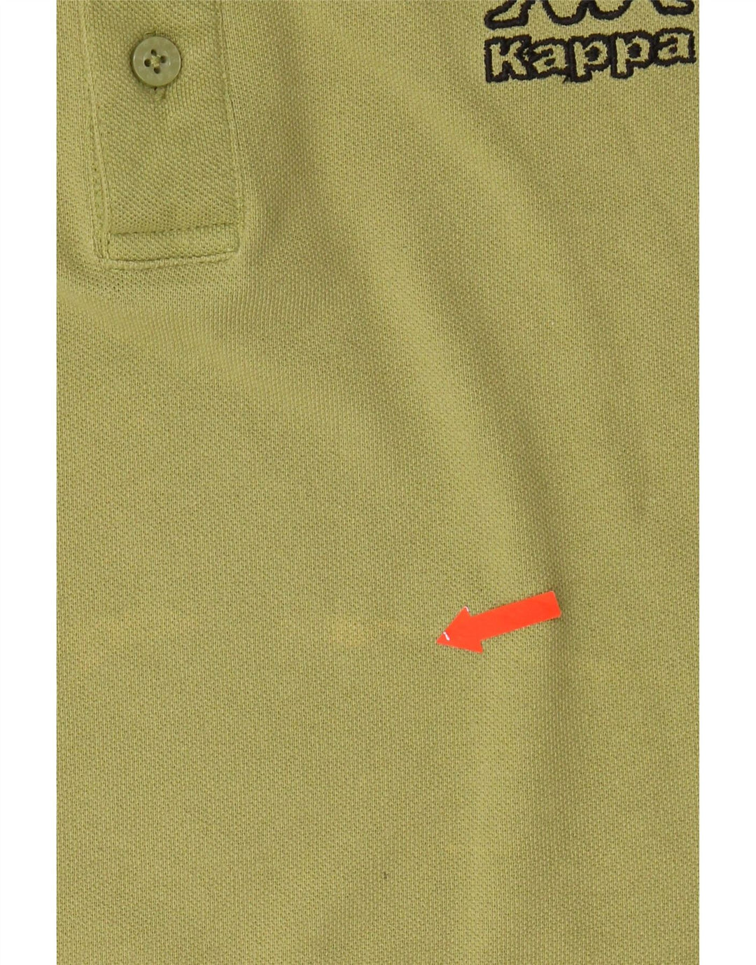 KAPPA Mens Polo Shirt Medium Green Cotton Vintage Kappa and Second-Hand Kappa from Messina Hembry 