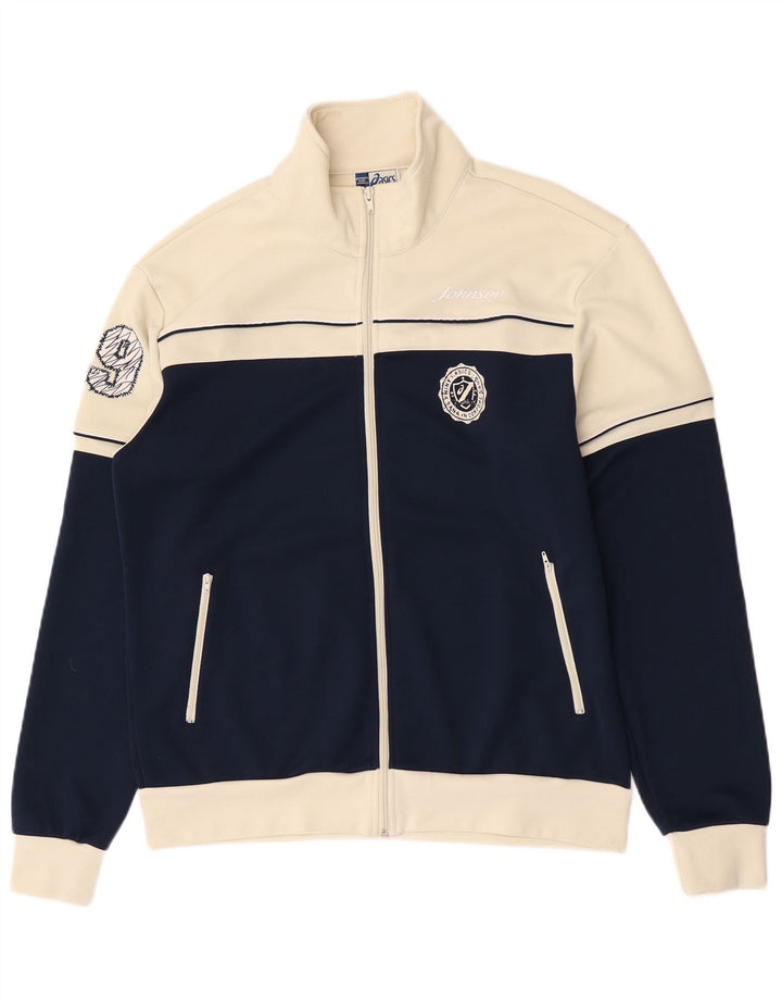 Oasis Herren-Trainingsanzug mit Grafik, XL, Marineblau, Farbblock-Polyester
