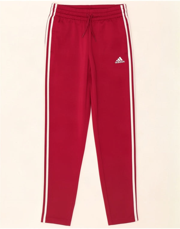 Adidas Damen Trainingshose UK 8/10 Small Rot Polyester