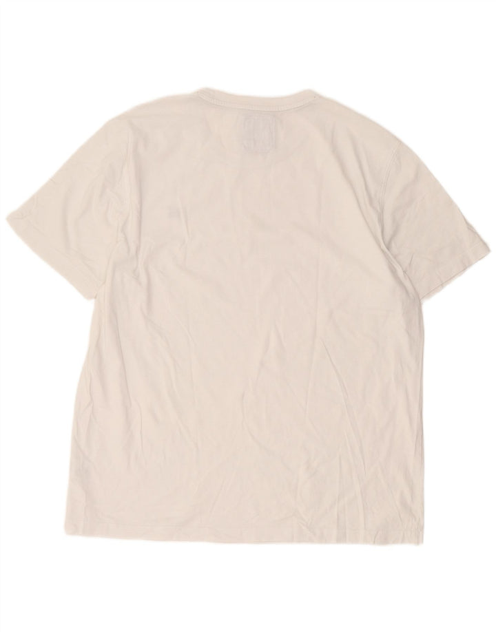 Crew Clothing Herren T-Shirt Top 2XL Weiße Baumwolle