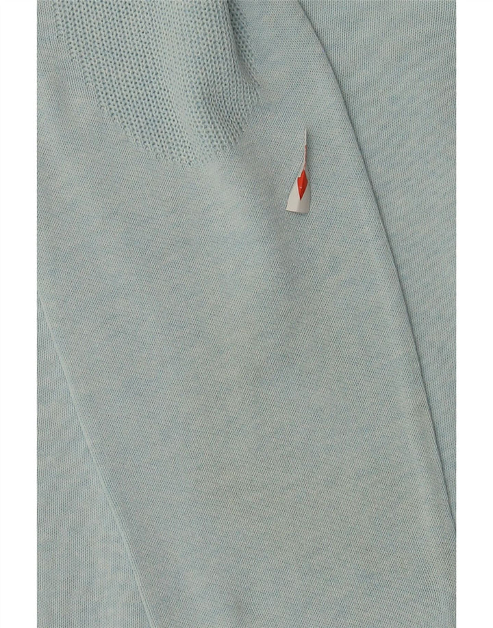 Tommy Hilfiger Herren-Pullover mit Rundhalsausschnitt, Größe L, Blau
