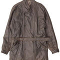DRESSCO Herren Ledermantel IT 54 2XL Graues Leder