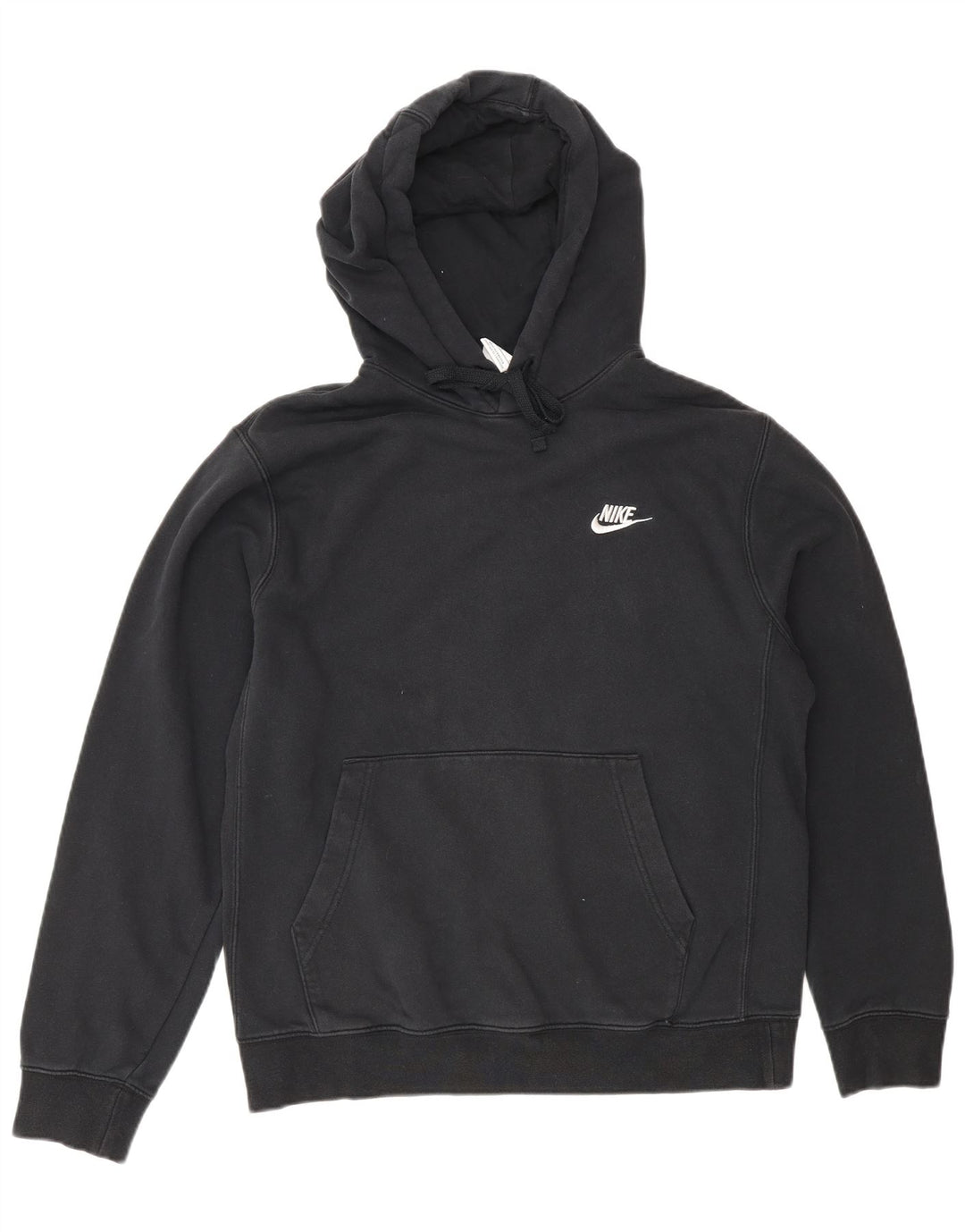Nike Herren Kapuzenpullover, Größe S, Schwarz, Baumwolle