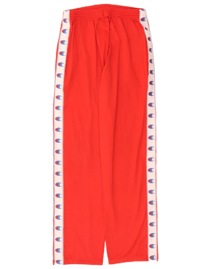 Champion Herren-Trainingshose mit Grafik, XL, rotes Farbblock-Polyester