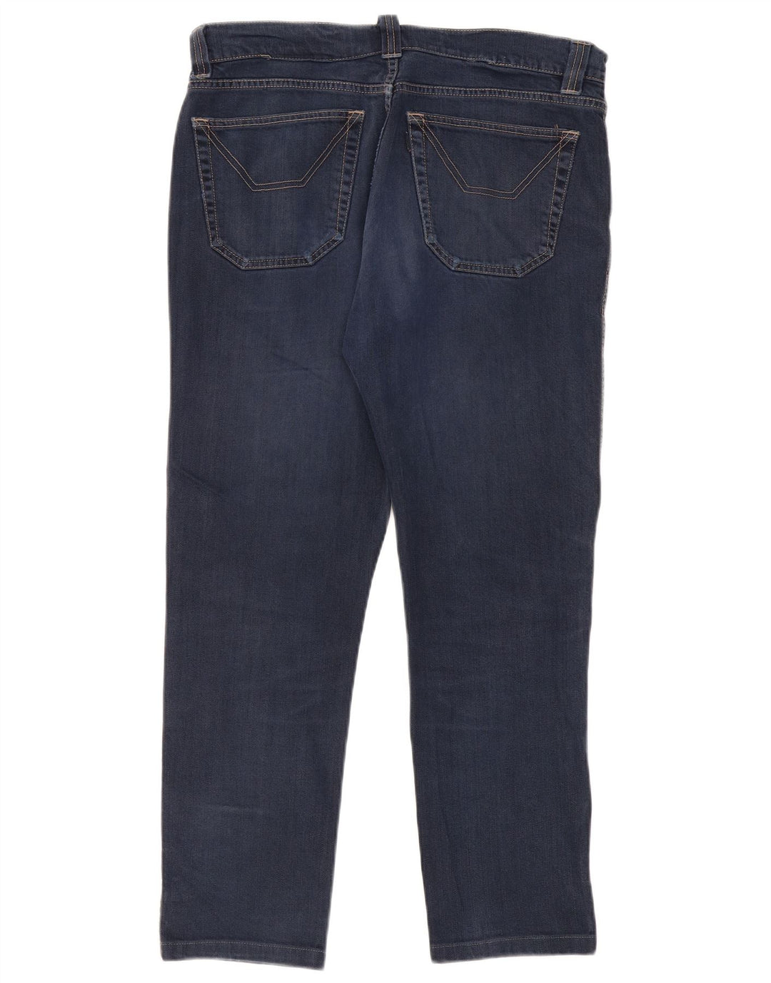 Jeckerson Damen Slim Jeans W34 L28 Marineblaue Baumwolle