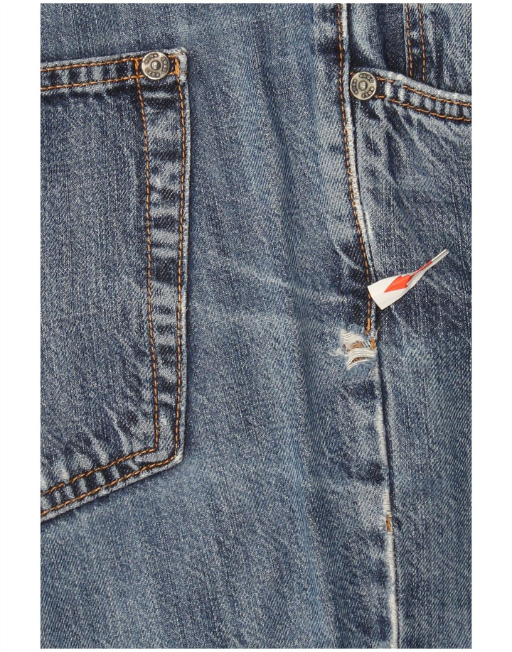 Hugo Boss Herren Straight Jeans W36 L31 Blau