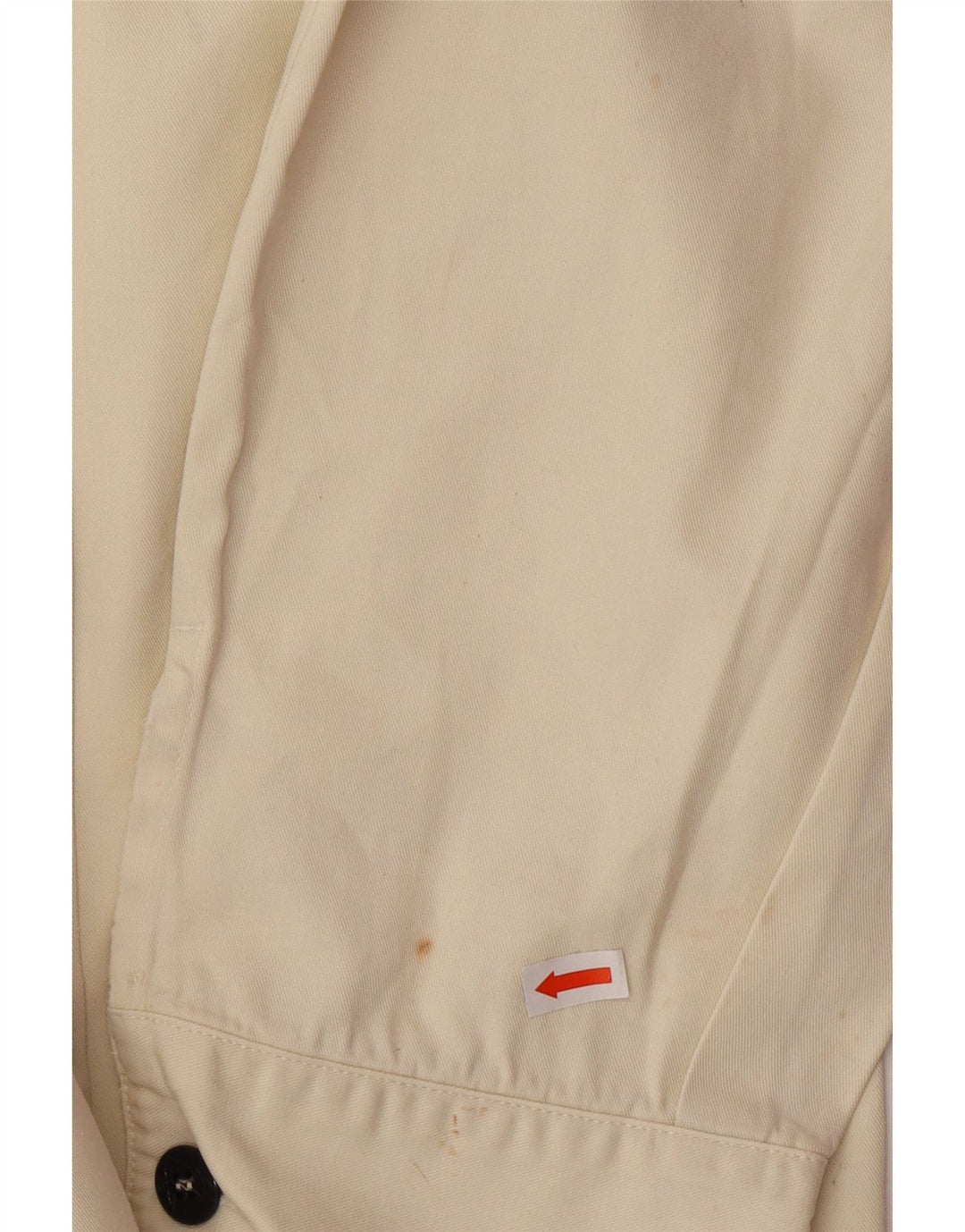 STONE ISLAND Herrenhemd 2XL Off White Cotton Classic