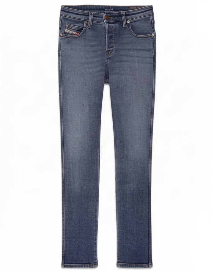 Diesel Damen Babhila Regular Slim Jeans W26 L28 Blau