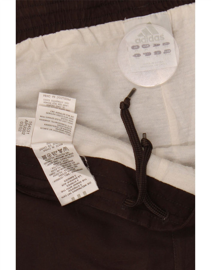 ADIDAS Damen-Trainingshose, UK 14, Mittelbraun, Polyester