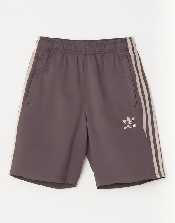 Adidas Sportshorts für Jungen, 11–12 Jahre, grau, Polyester, Sport