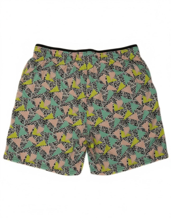 Nike Herren-Sportshorts, mittelgroß, mehrfarbig, geometrisch, Polyester