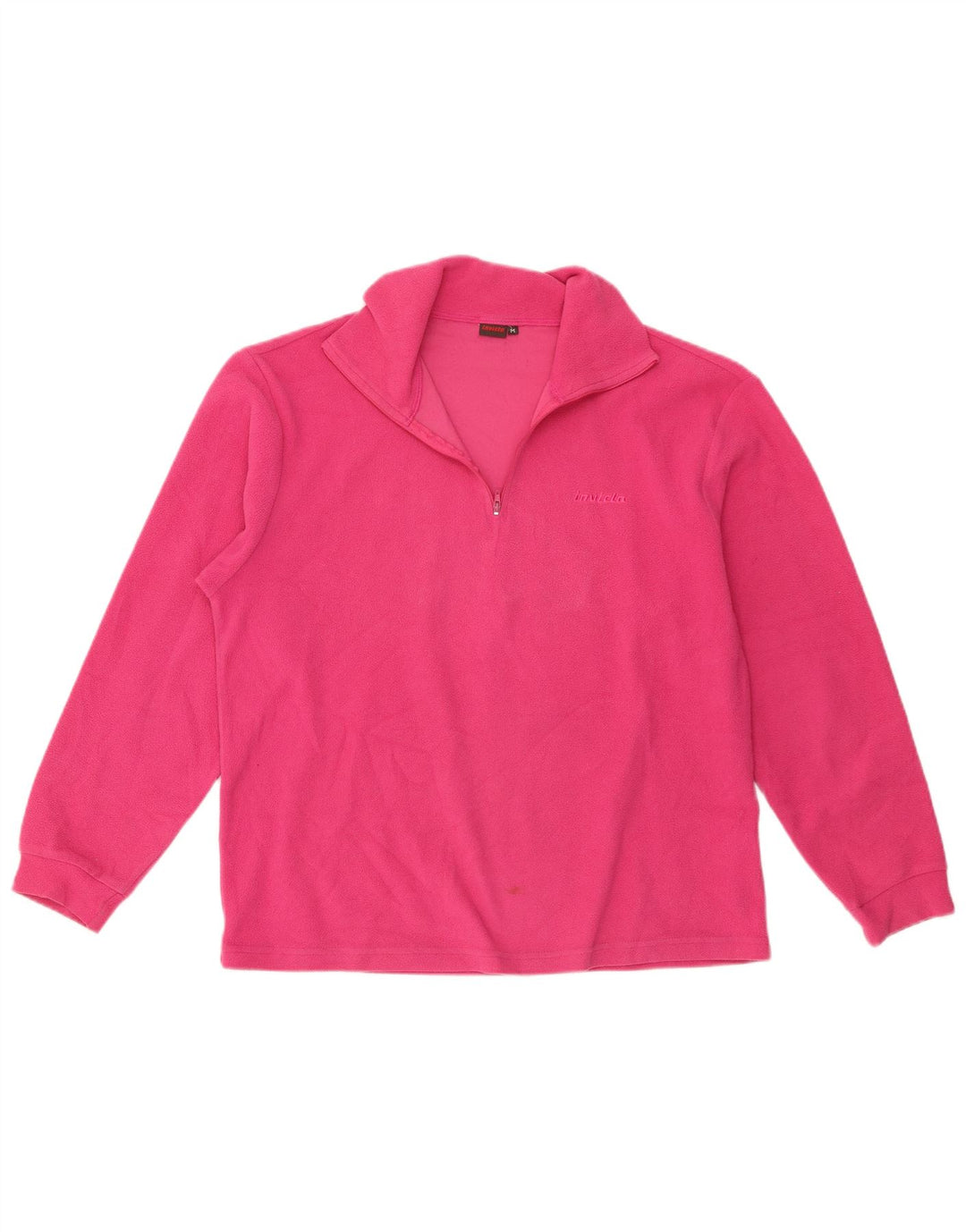 Invicta Damen-Fleecepullover mit Reißverschluss, UK 14, Mittelrosa, Polyester