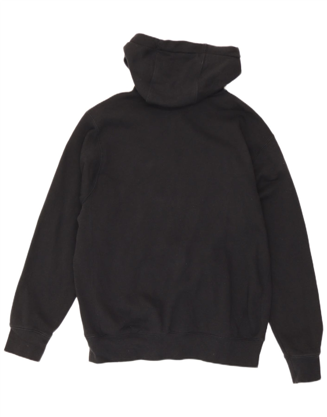 Nike Herren-Kapuzenpullover mit Reißverschluss, mittelschwarz, Baumwolle