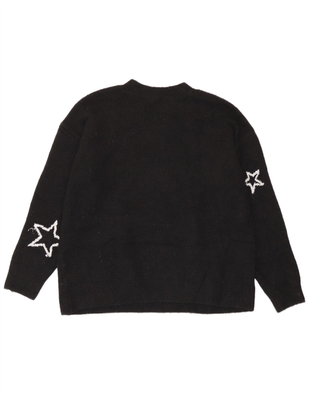 Marks & Spencer Damen-Pullover mit Rundhalsausschnitt, Gr. 14, mittelschwarz