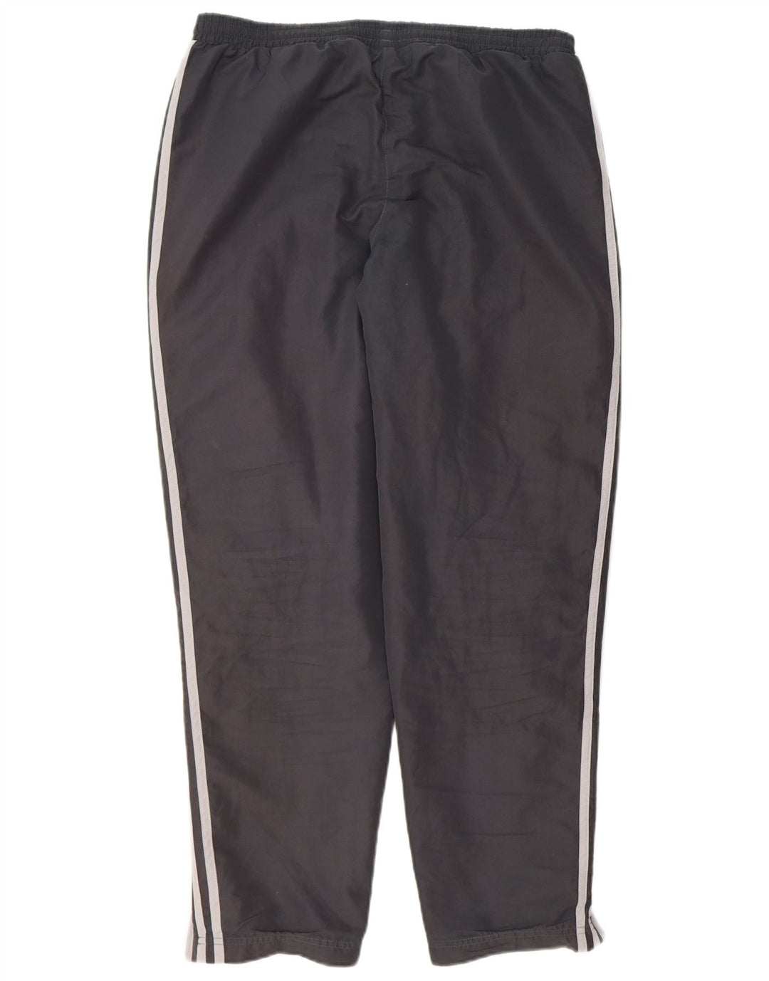 ADIDAS Mens Tracksuit Trousers Medium  Grey Polyester