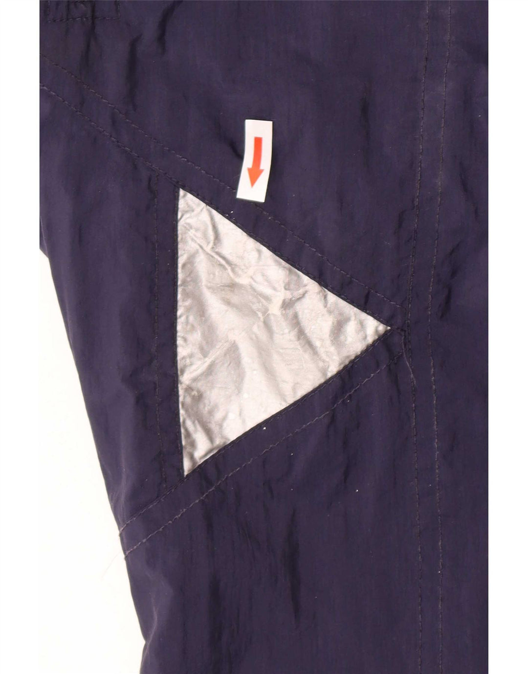 Vintage Herren-Skioverall IT 48 Medium Navy Blue Colourblock Polyamid