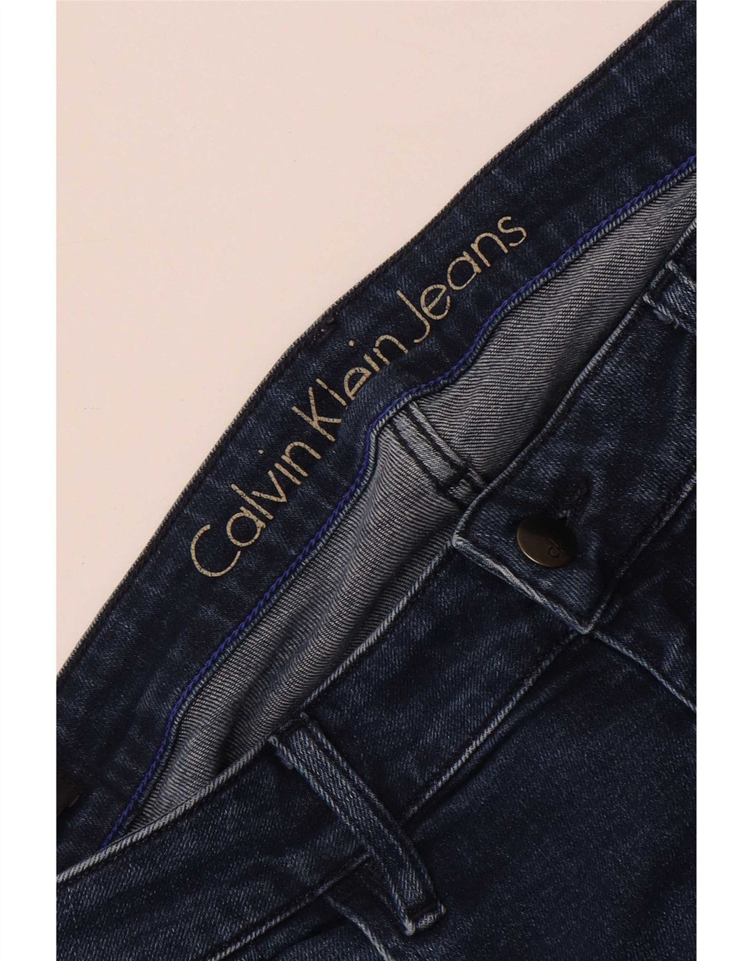 Calvin Klein Herren Slim Jeans W36 L32 Blau