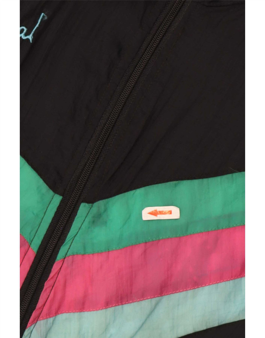 Creation Herren-Trainingsanzug-Oberteil, Jacke, XL, Schwarz, Colourblock-Polyamid