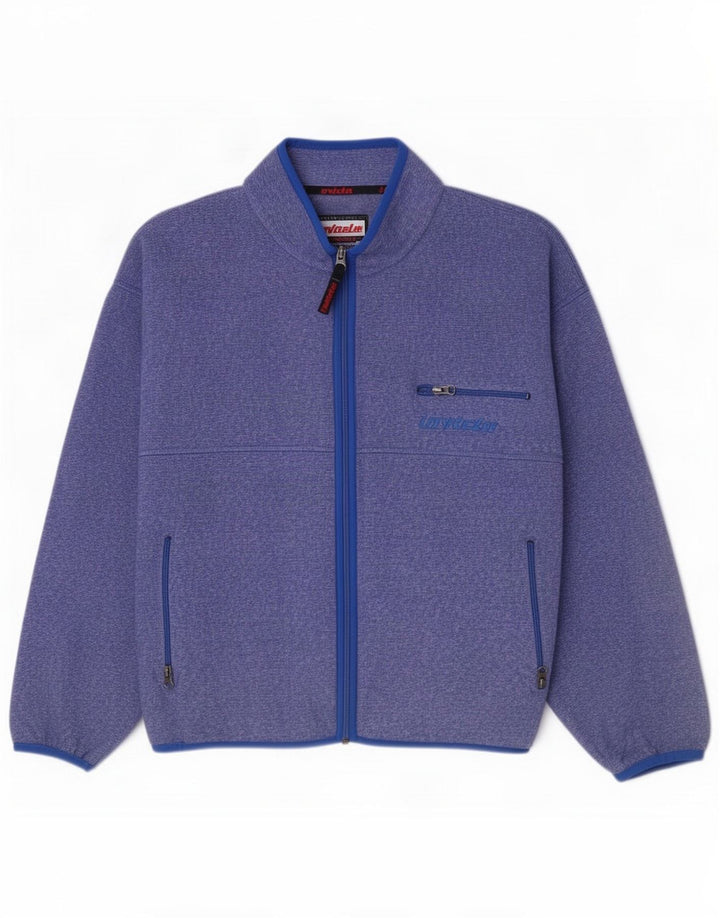 Invicta Damen-Trainingsanzug-Topjacke in Übergröße, UK 16, groß, blau meliert