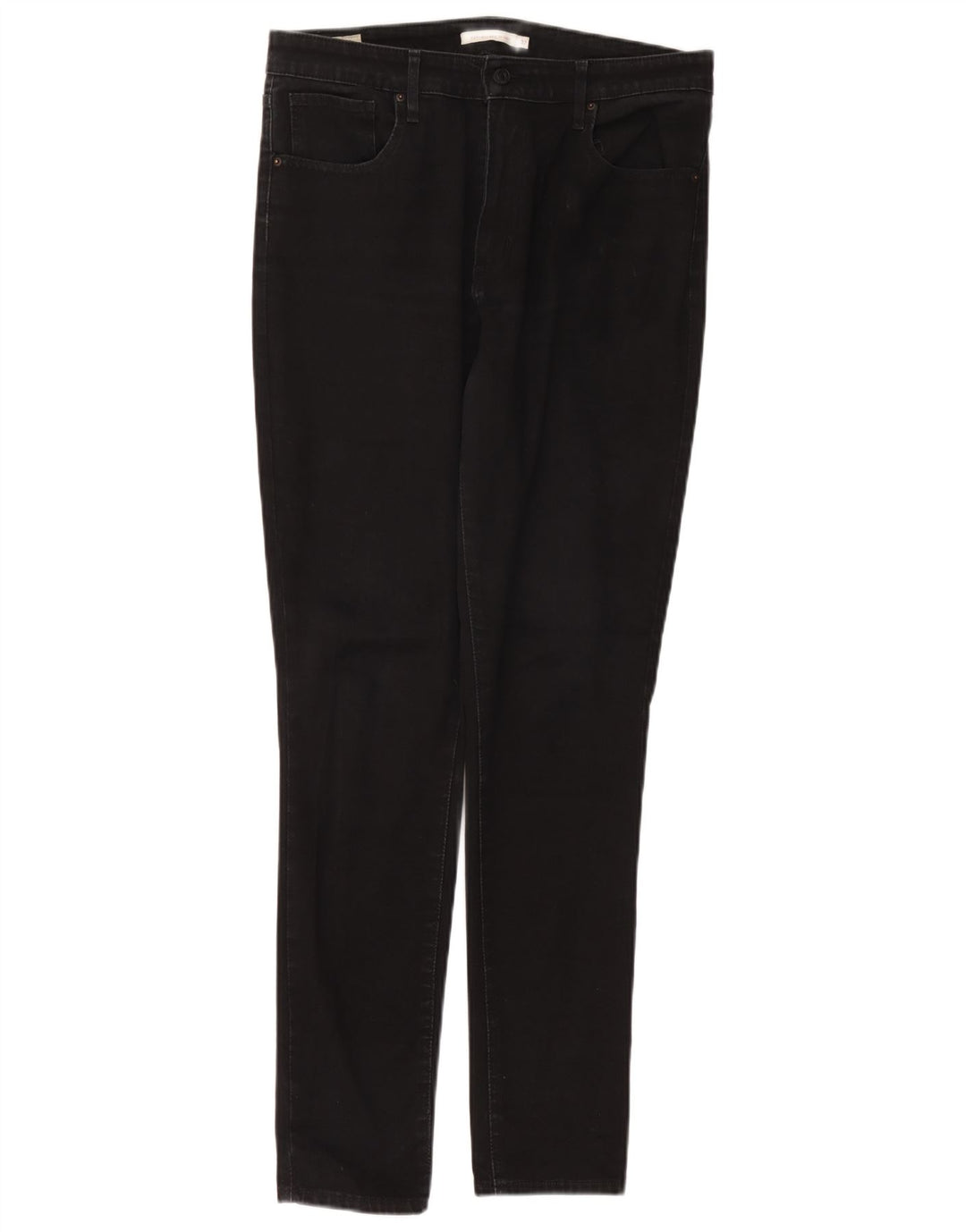 Levi's Damen 721 High Rise Skinny Jeans W32 L30 Schwarz