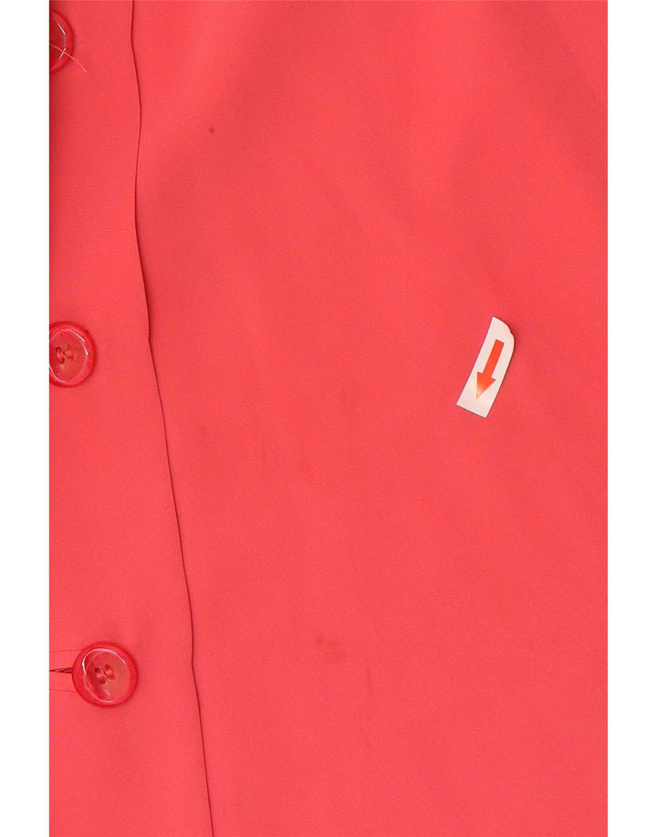 Antonio Baldan Damen ausgestellter Rock IT 42 Medium W26 Rosa Polyester