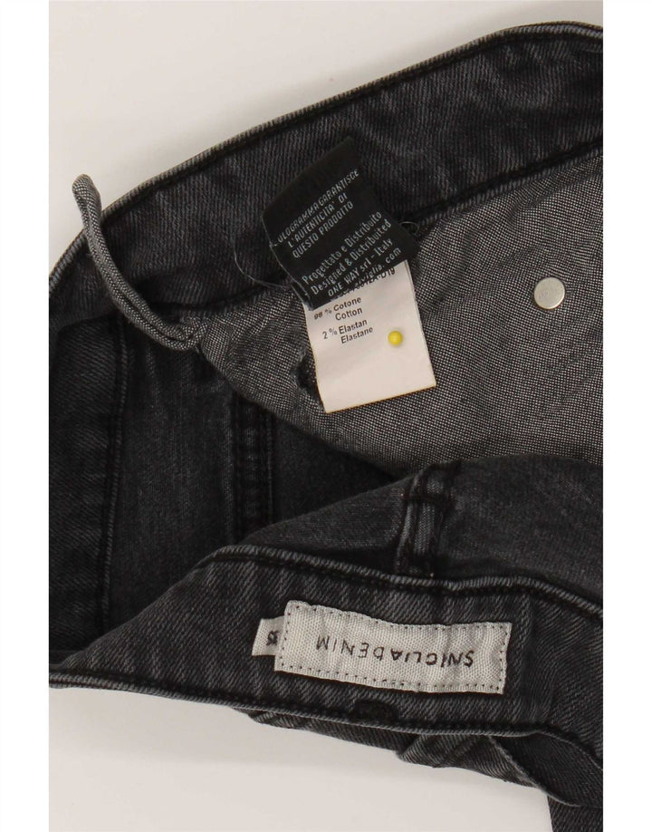 SIVIGLIA Herren Slim Jeans W35 L34 Graue Baumwolle