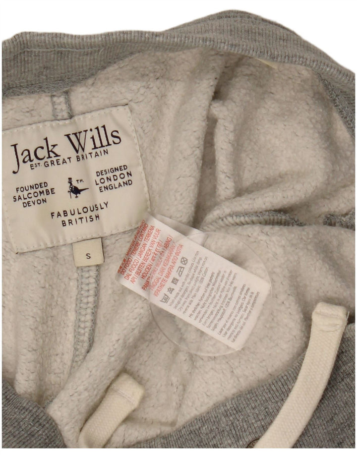 Jack Wills Herren-Sportshorts, Größe S, grau gefleckte Baumwolle
