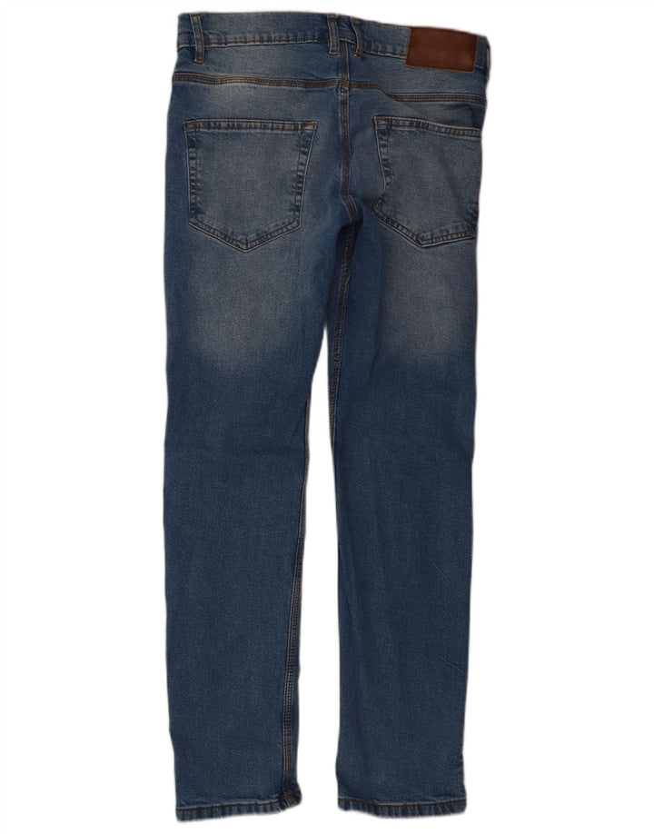 French Connection Slim-Jeans für Herren, W30, L30, blaue Baumwolle