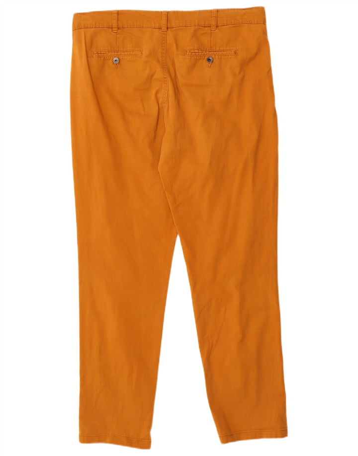 Benetton Damen Pegged Chino-Hose W34 L29 Orange