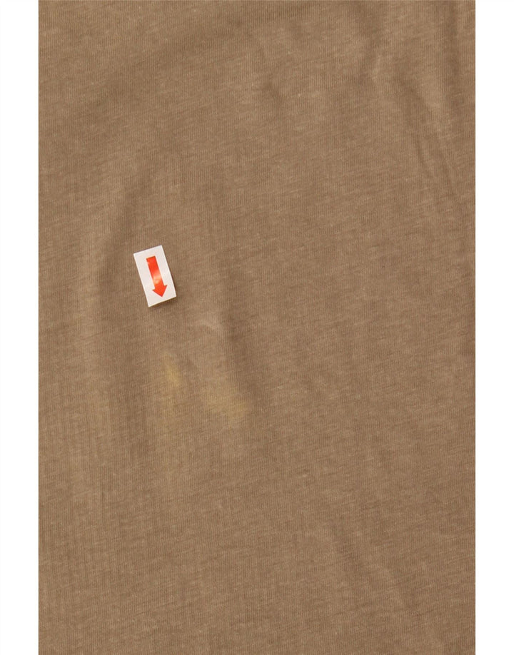 Zara Damen T-Shirt Top UK 14 Mittelgrau