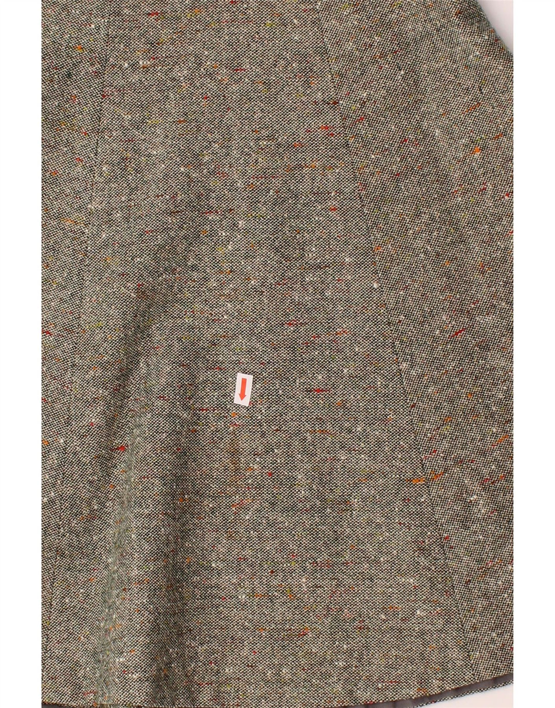 VINTAGE Womens A-Line Skirt W24 XS Grey Flecked Vintage Vintage and Second-Hand Vintage from Messina Hembry 