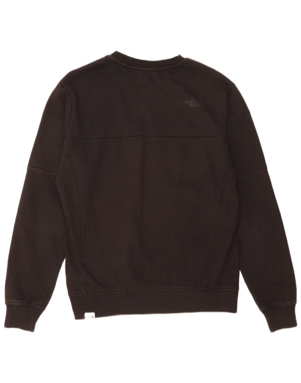 The North Face Herren-Sweatshirt-Pullover aus mittelschwarzer Baumwolle