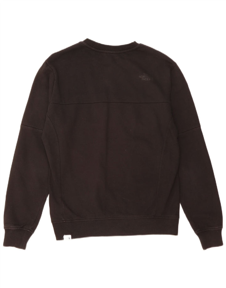 The North Face Herren-Sweatshirt-Pullover aus mittelschwarzer Baumwolle