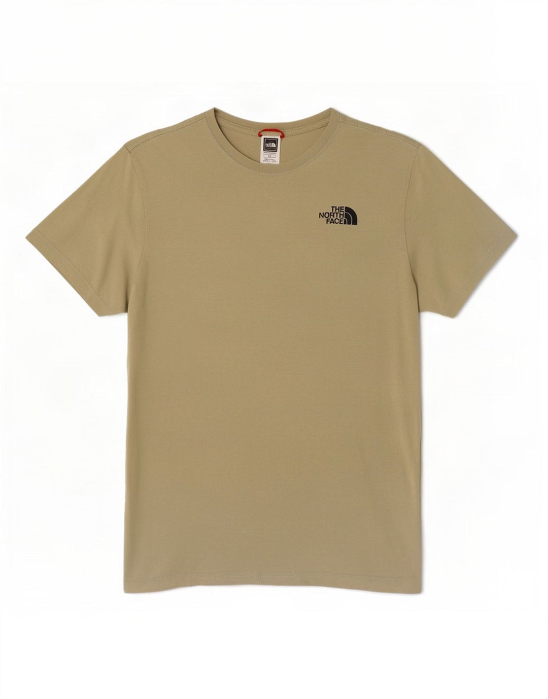 The North Face Herren-T-Shirt mit Grafik, mittlere Khaki-Baumwolle