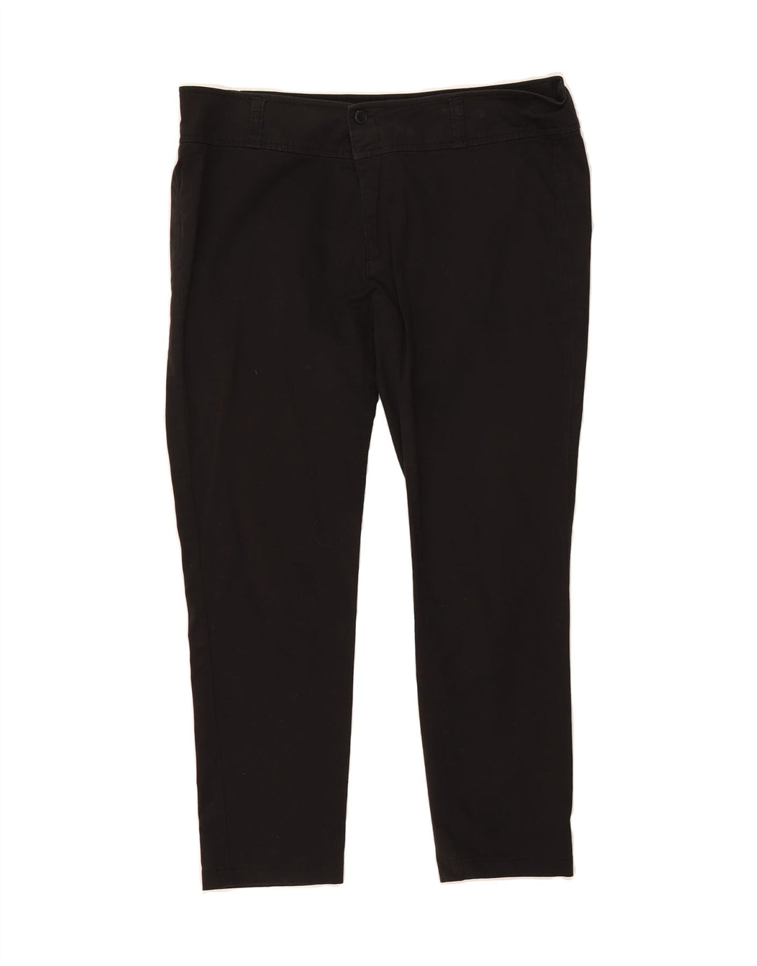 MAX & CO. Womens Slim Cropped Trousers W34 L25 Black Vintage Max & Co. and Second-Hand Max & Co. from Messina Hembry 